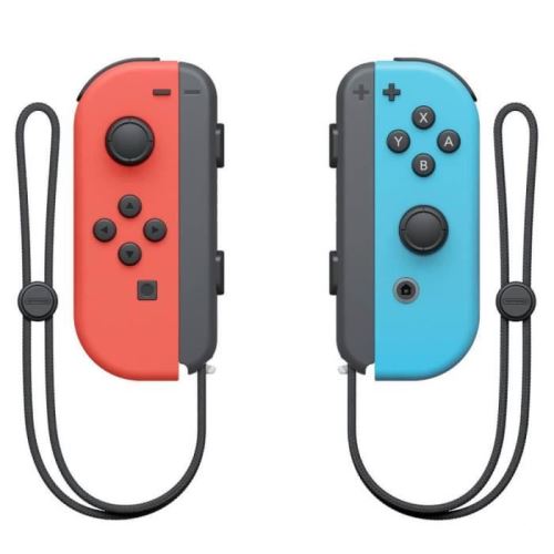 Console Nintendo Switch avec paire de Joy-Con Rouge et Bleu Neon V2 – Image 2