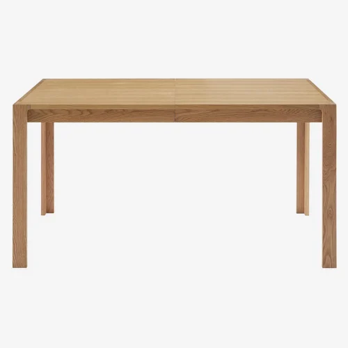 Habitat – Table rectangulaire extensible en chêne – Design by Hélèna Pille – Ivoine